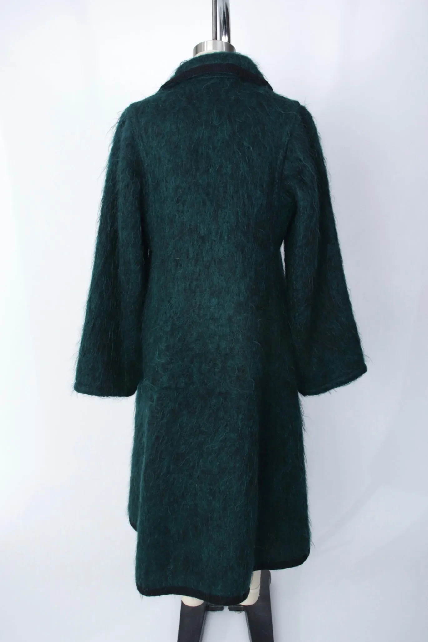 1970s Yves Saint Laurent Rive Gauche Mohair Coat