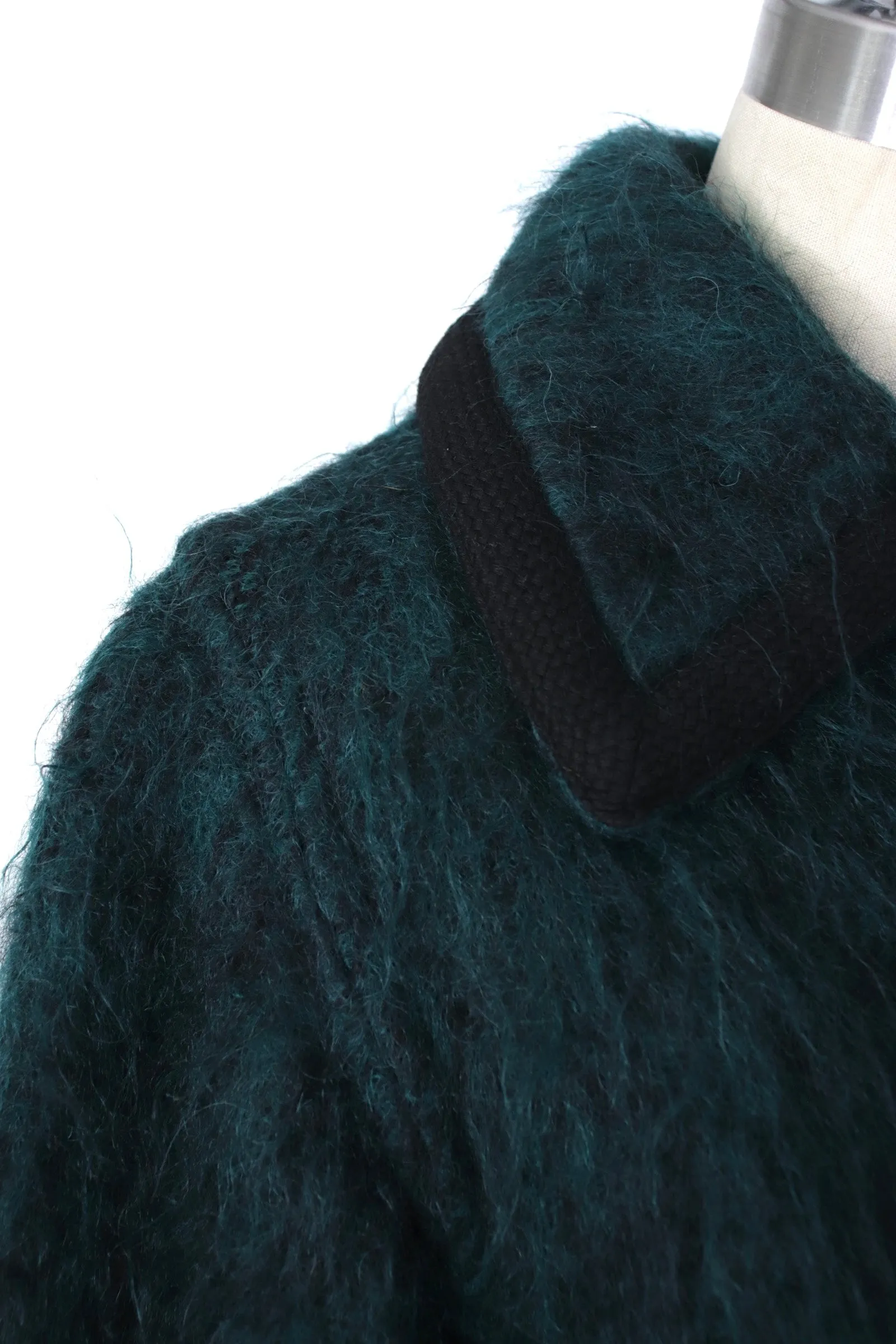 1970s Yves Saint Laurent Rive Gauche Mohair Coat