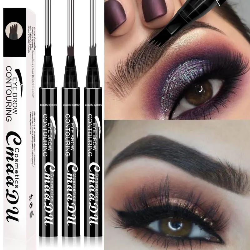 3 Colors Long-Lasting Eyebrow Pencil