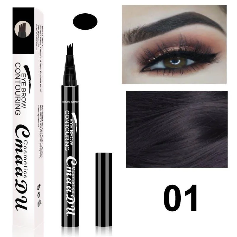 3 Colors Long-Lasting Eyebrow Pencil