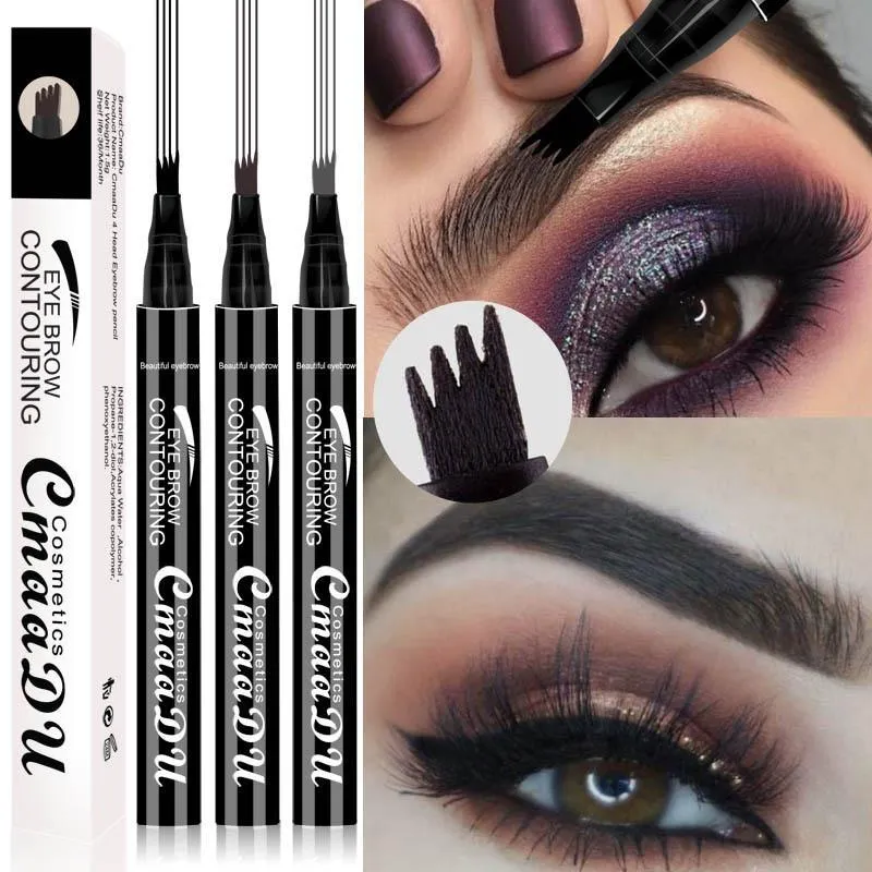 3 Colors Long-Lasting Eyebrow Pencil