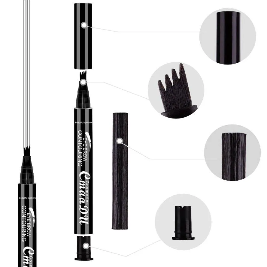 3 Colors Long-Lasting Eyebrow Pencil