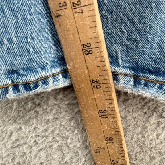 abercrombi &amp; fitch the straight mid rise jeans curve love size 26 / 2 Regular