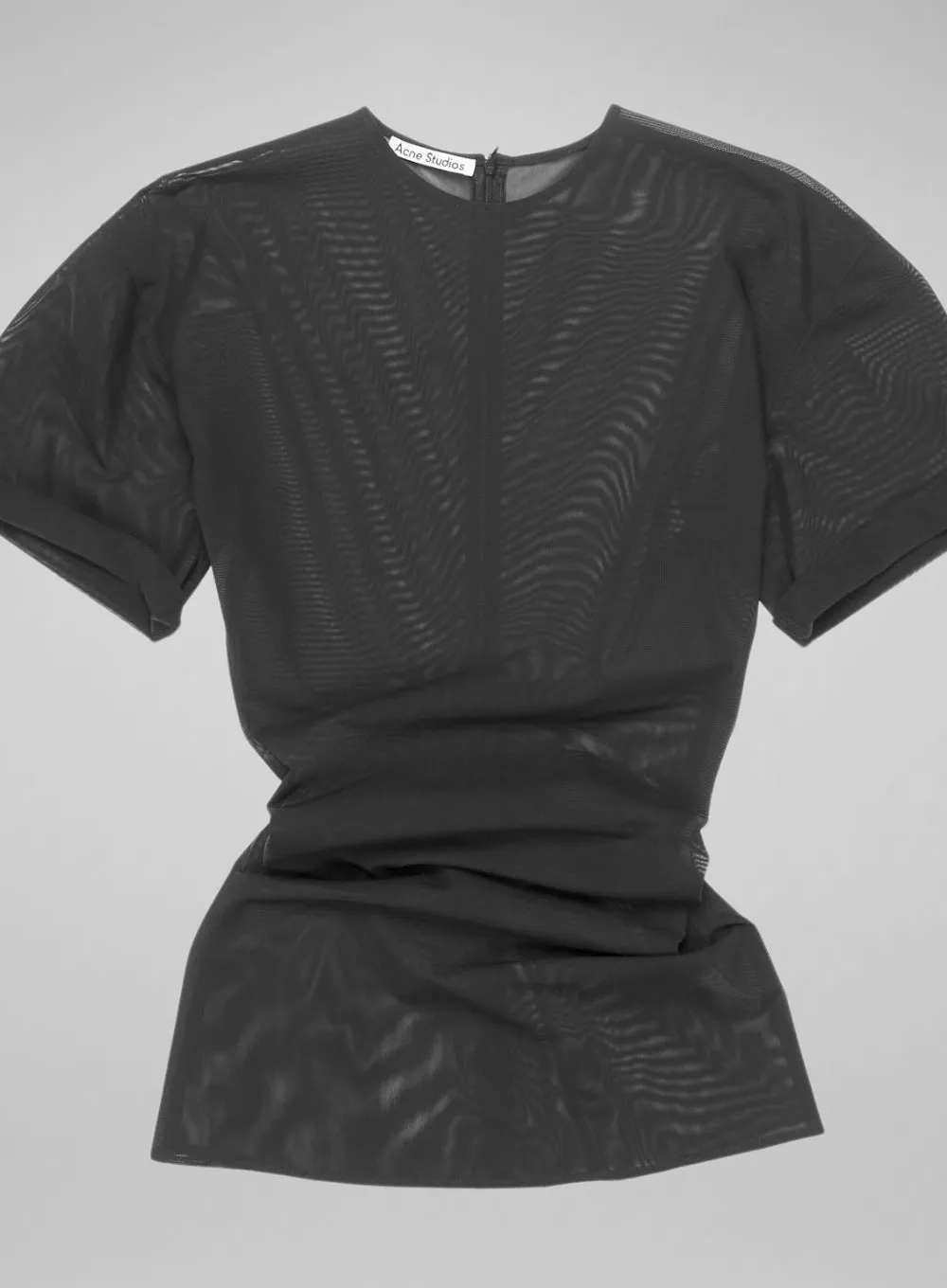 ACNE STUDIOS | Short Sleeve Sheer Blouse