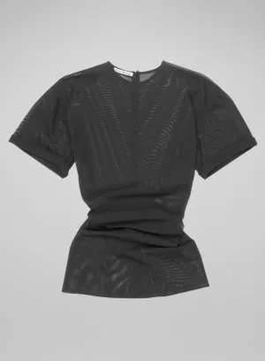 ACNE STUDIOS | Short Sleeve Sheer Blouse