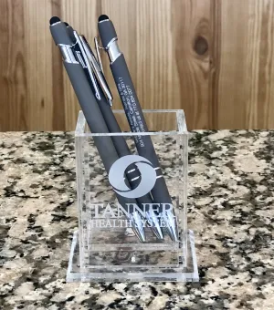 Acrylic Upright Pen Holder