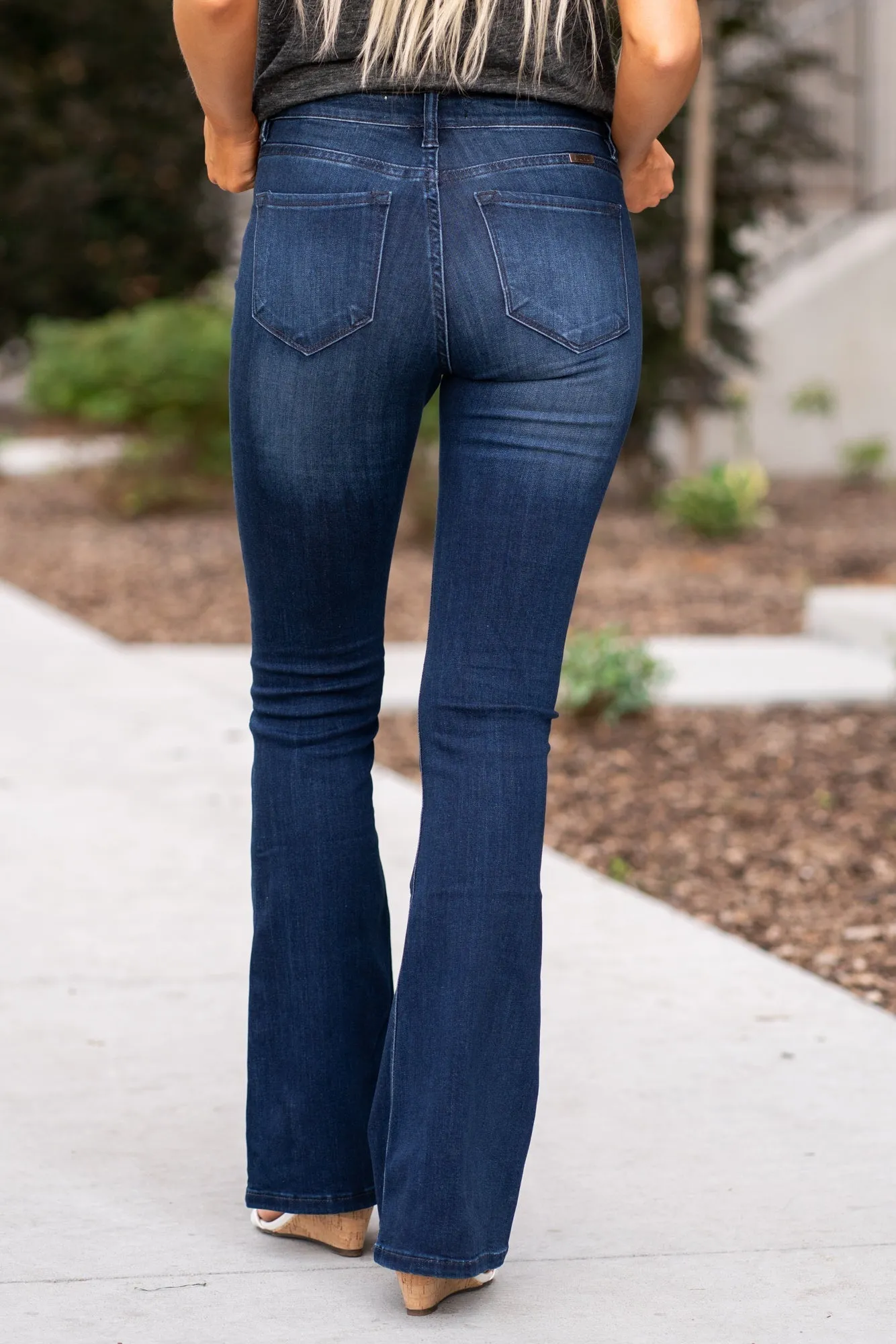 Allie Mid Rise Flare Petite