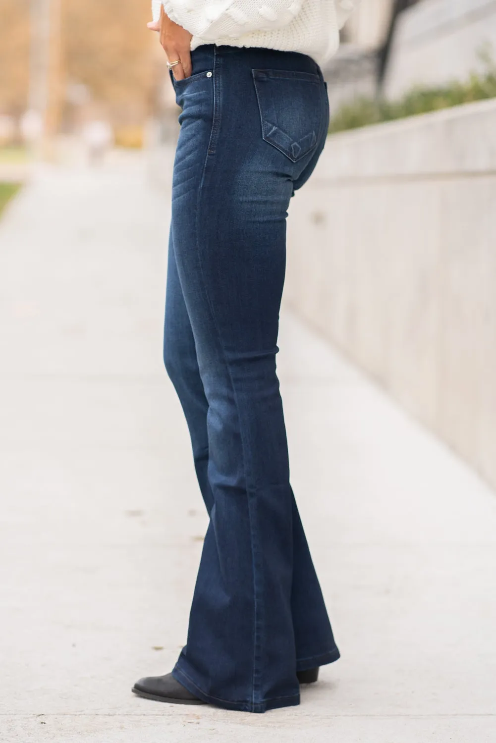 Allie Mid Rise Flare
