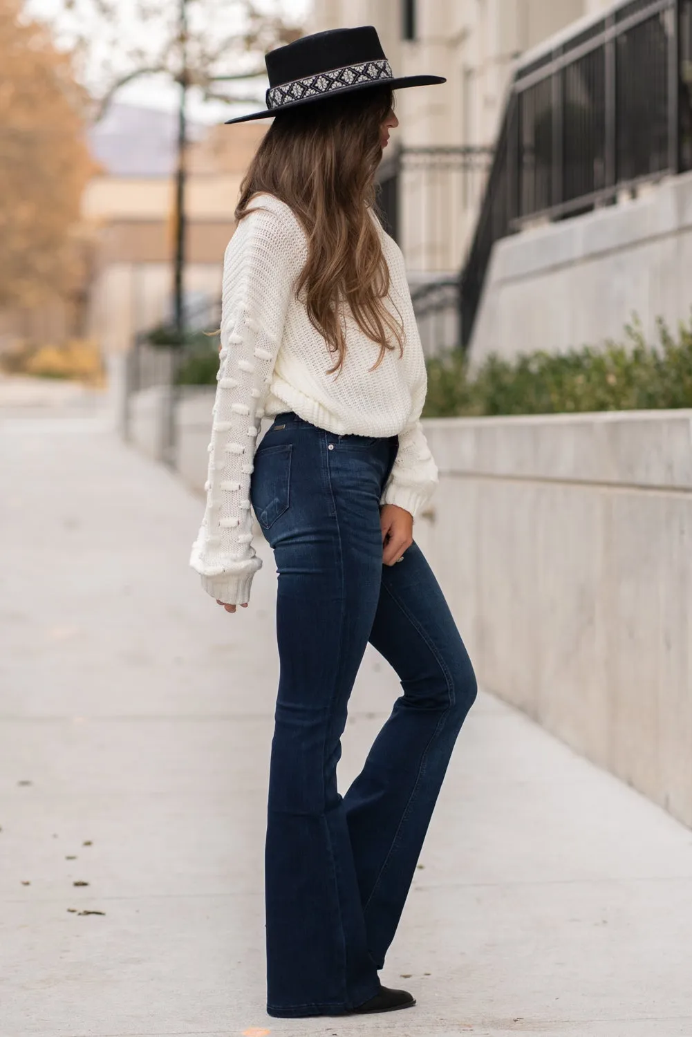 Allie Mid Rise Flare