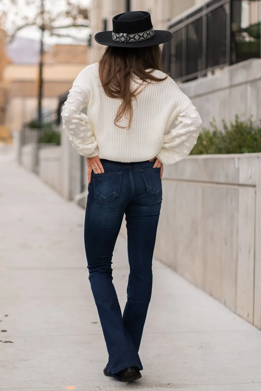 Allie Mid Rise Flare