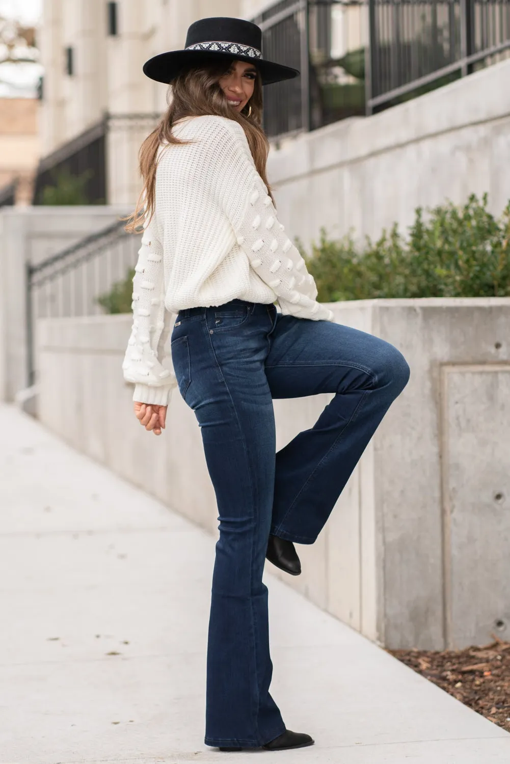 Allie Mid Rise Flare