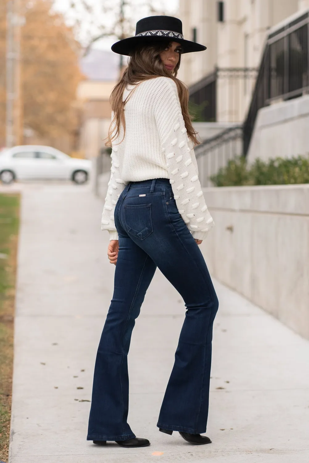 Allie Mid Rise Flare