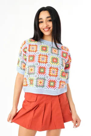 Asymmetric Pleated Pocket Skort