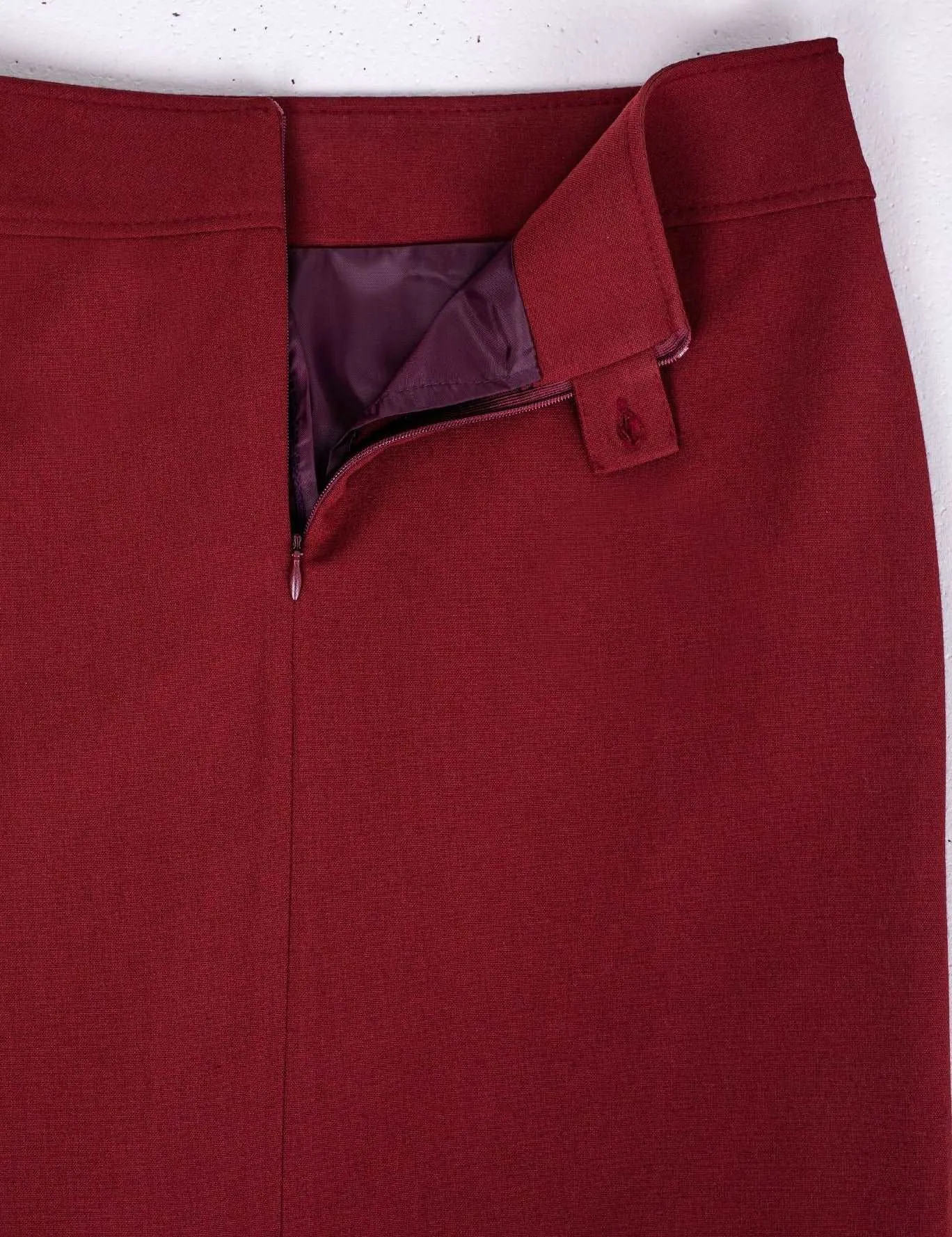 Back Vented Midi Pencil Skirt - G-Line
