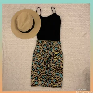 BCBG Animal Print Pencil Skirt