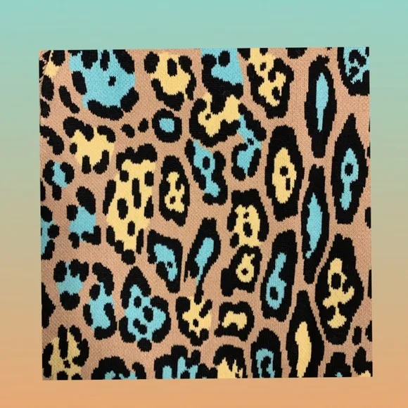 BCBG Animal Print Pencil Skirt