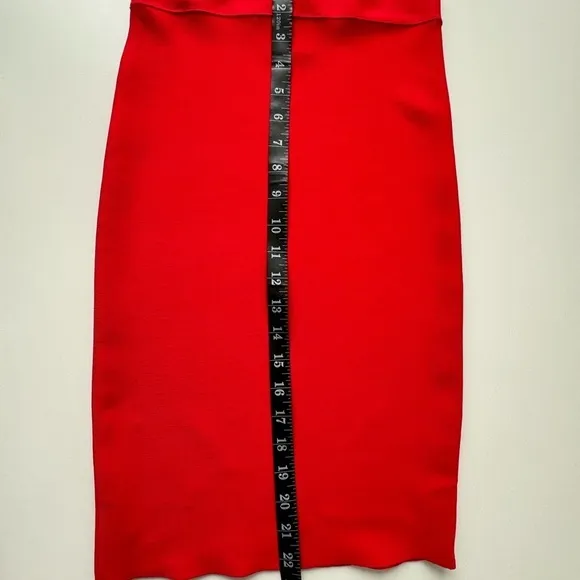 BCBG MaxAzria Natalia Office PencilSkirt, size XXS NWT color Red Berry