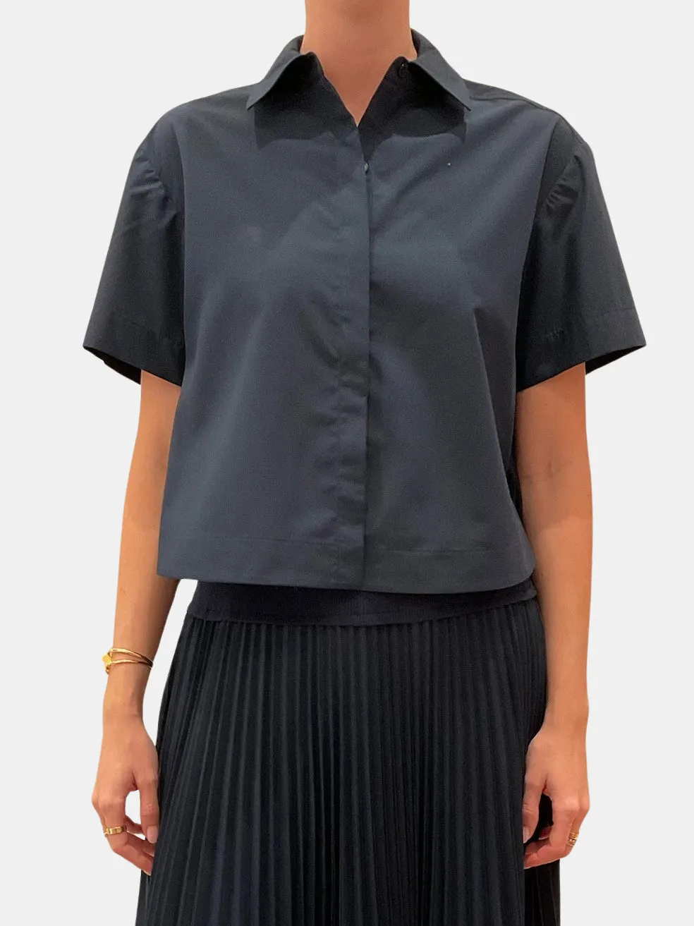 Bernie Pleated Shirt