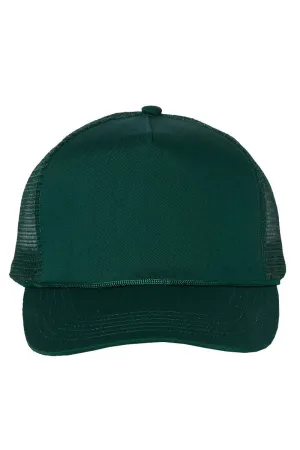 Black And White Buffalo Plaid Merry Christmas Mesh Back Trucker Cap