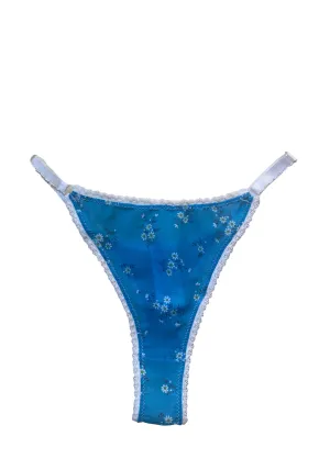 Blue Bonnet G-String Thong