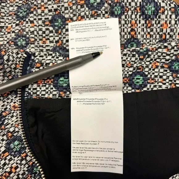 Boss Orange by Hugo Boss Women’s Wool Blend Twee A-Line Pencil Skirt Size 4