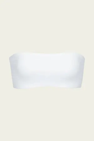 Butter   Lace Bandeau in White