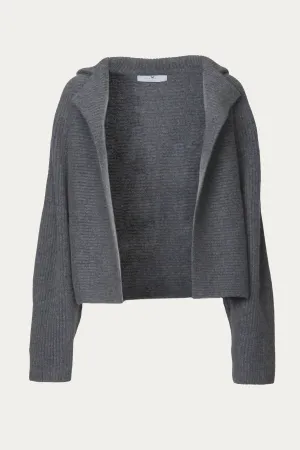 CASHMERE AND WOOL-BLEND KIMONO JACKET