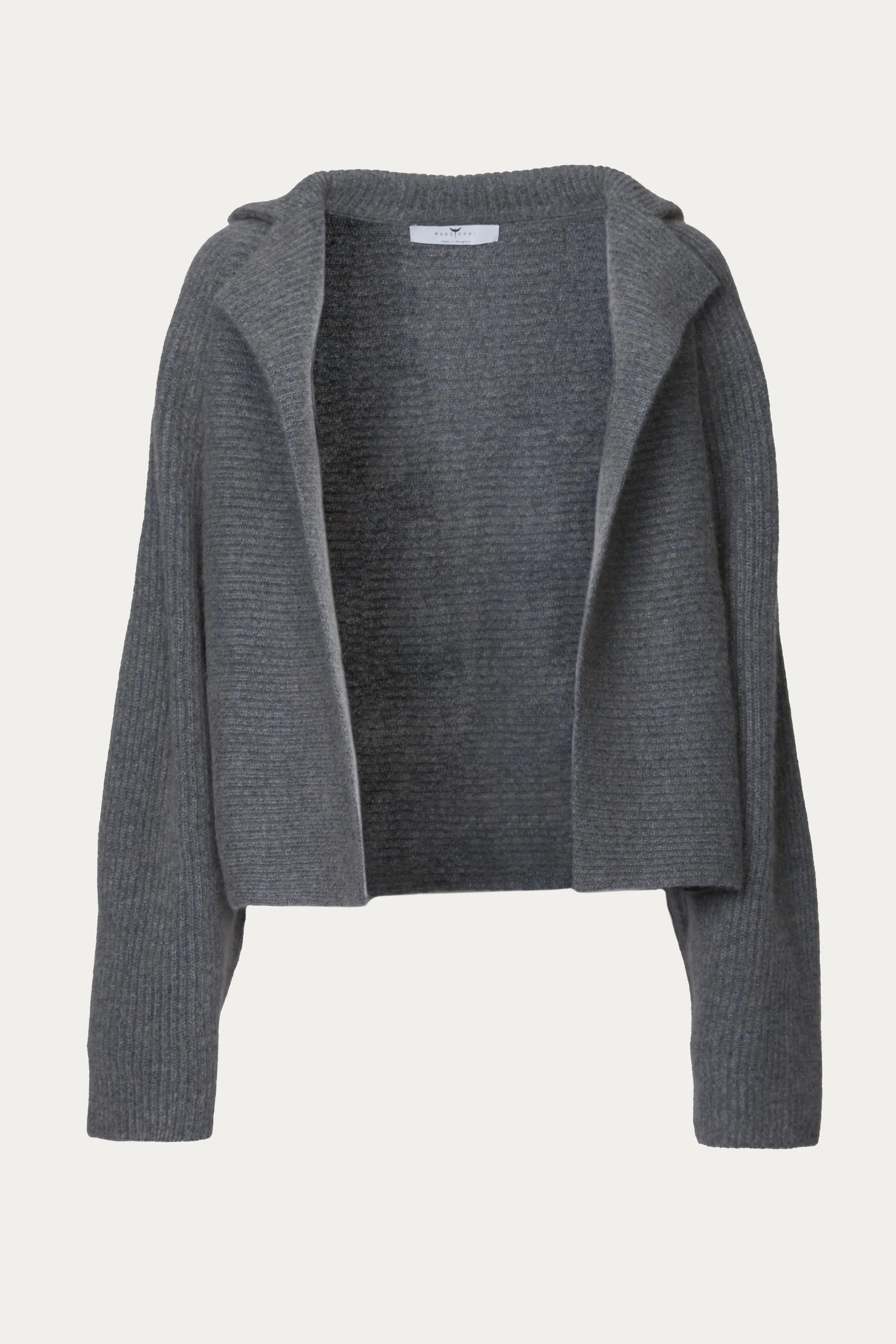 CASHMERE AND WOOL-BLEND KIMONO JACKET