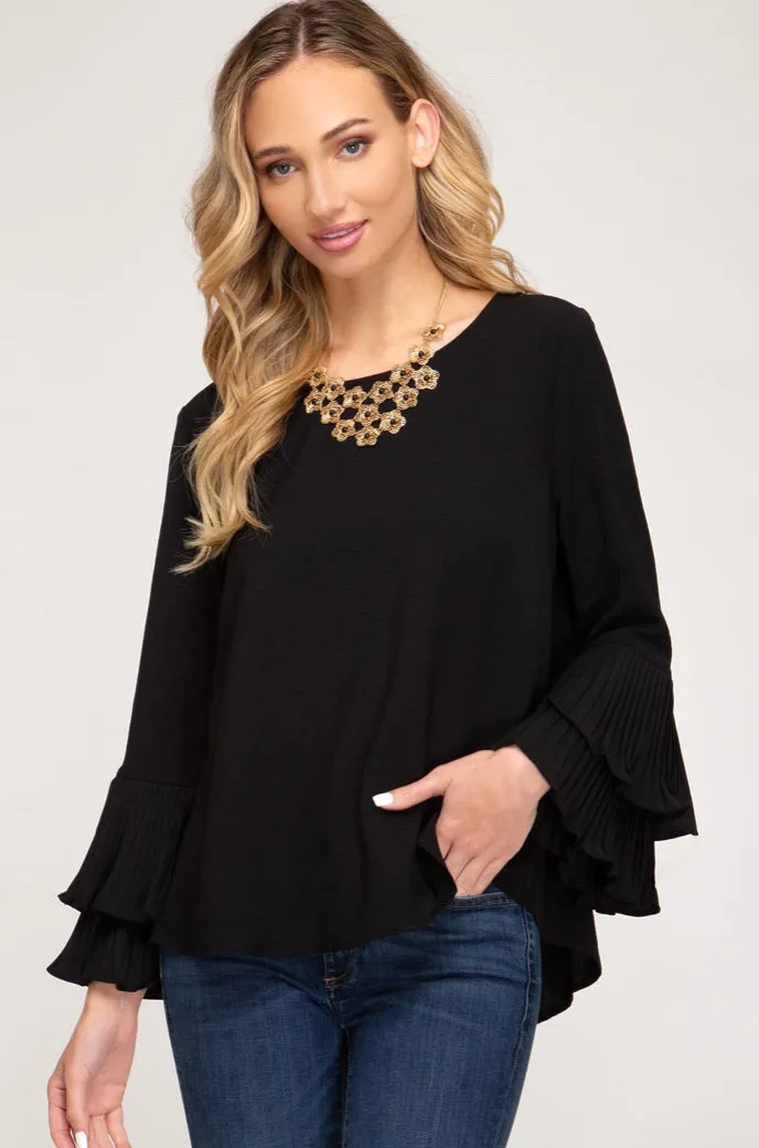 Cecilia Bell Sleeve Top