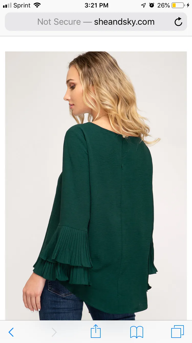 Cecilia Bell Sleeve Top