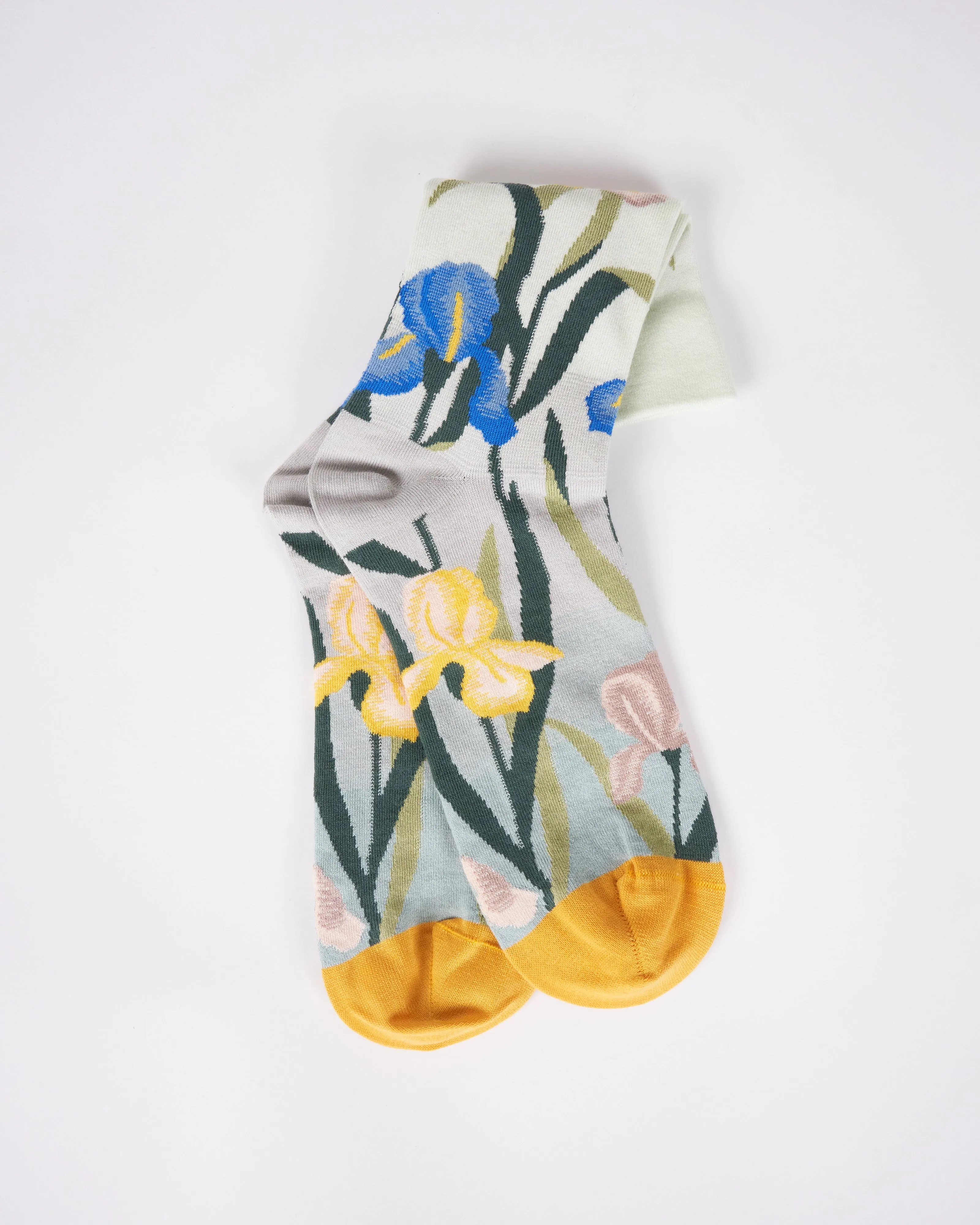 chaussette iris bourgeon