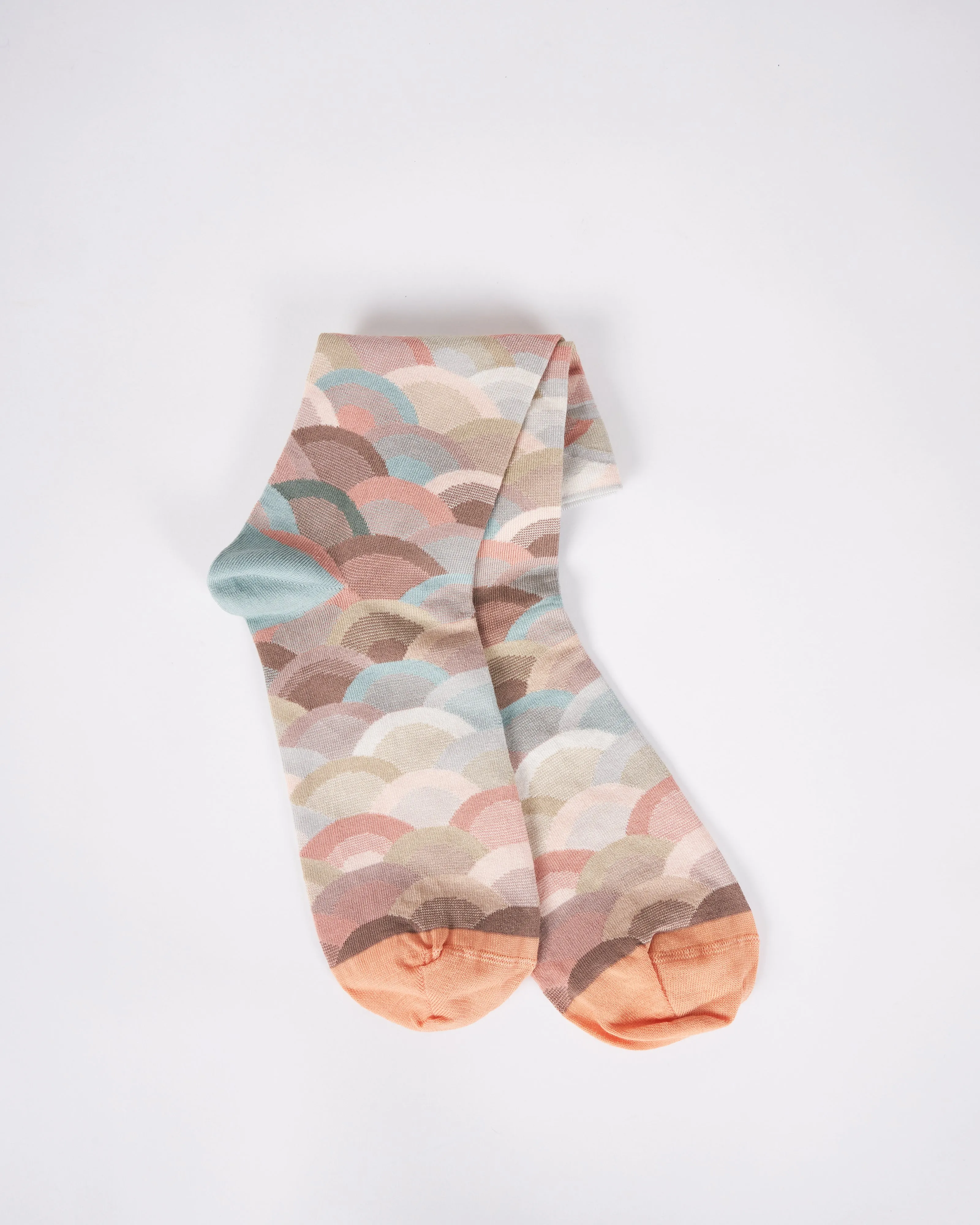 chaussette éventail multico