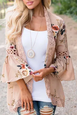 Chicindress Floral Lace Jacket(3 Colors)