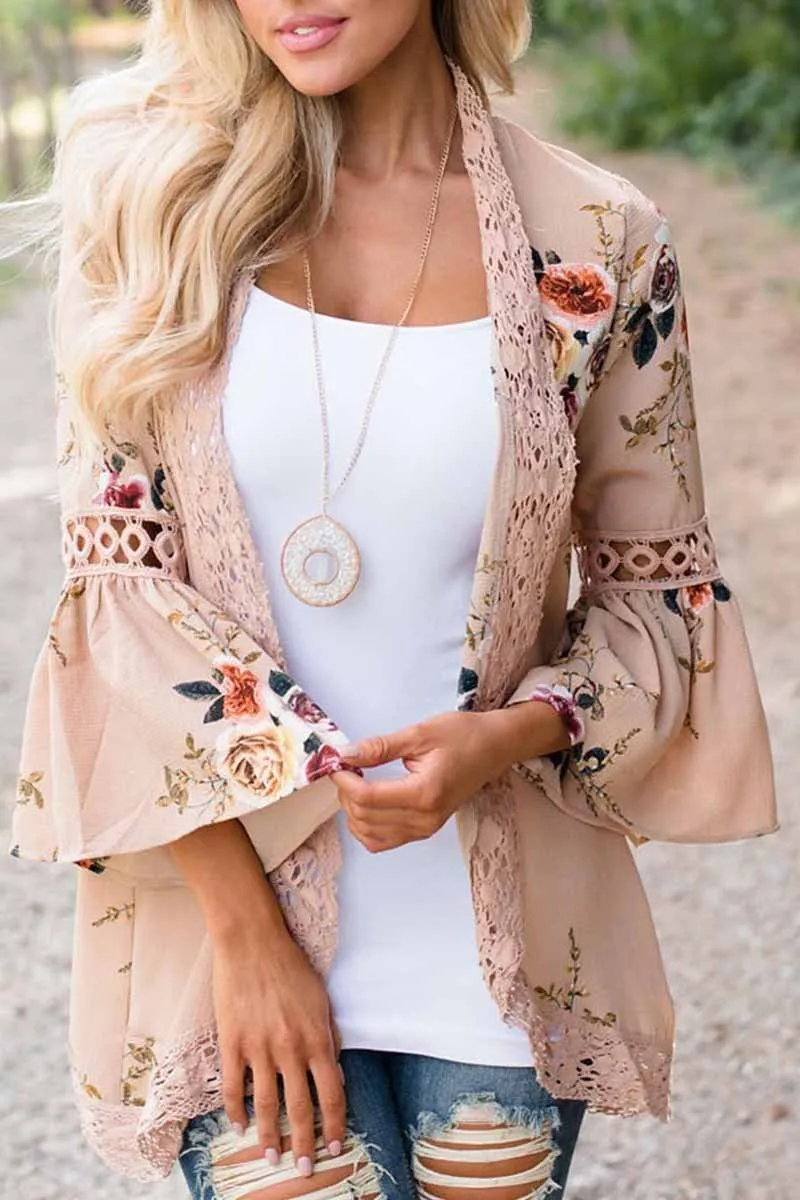 Chicindress Floral Lace Jacket(3 Colors)