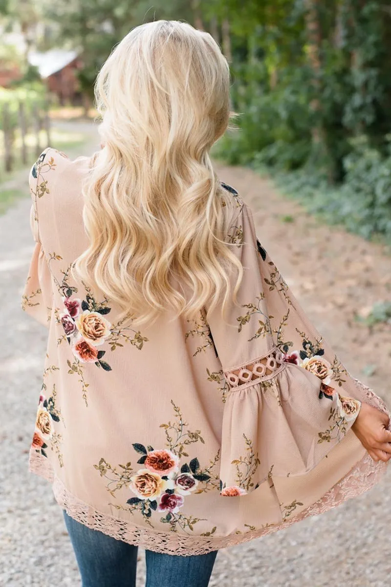Chicindress Floral Lace Jacket(3 Colors)