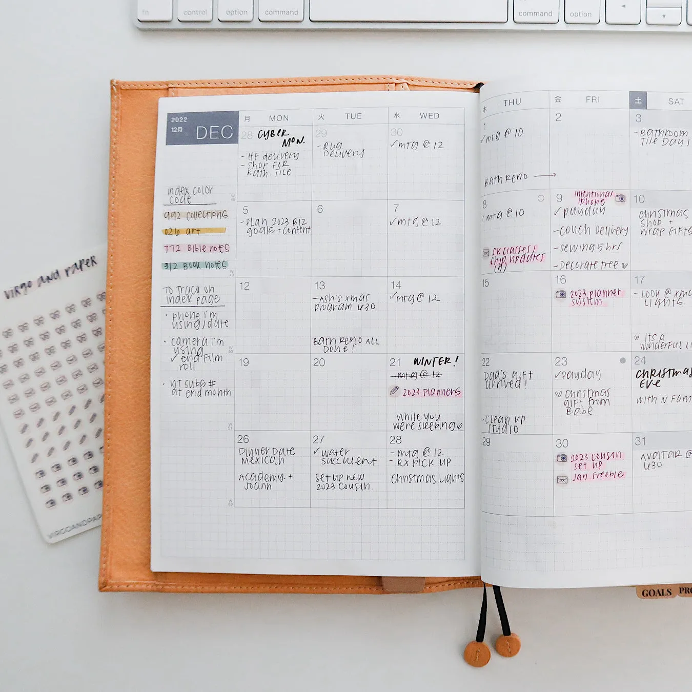 Clear Tiny Icon Stickers - Business Edition