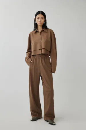 Coat / JNBY Cropped Wool Jacket