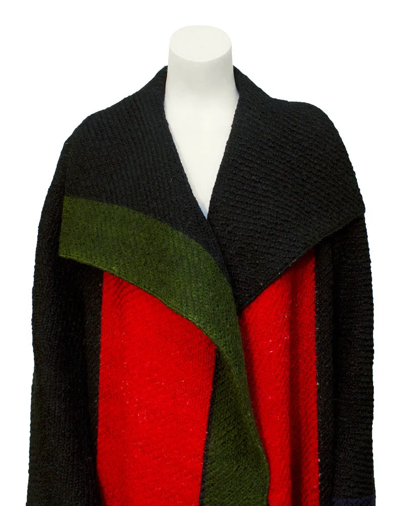 Color block coat