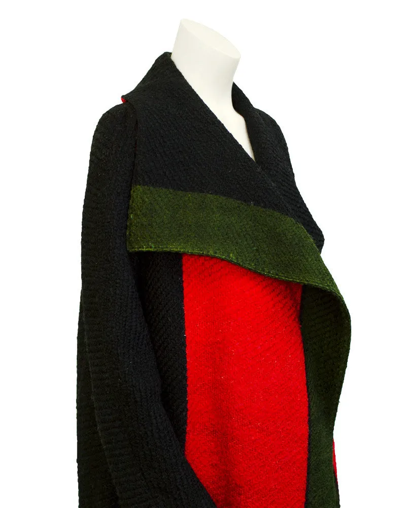 Color block coat