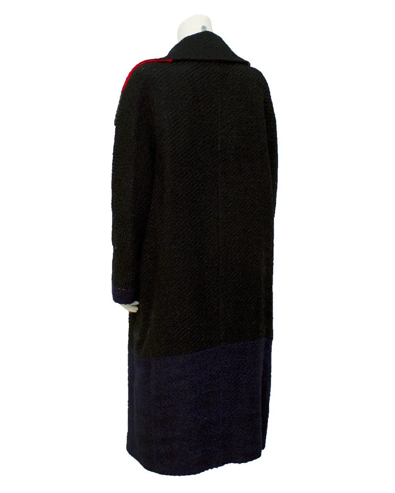 Color block coat