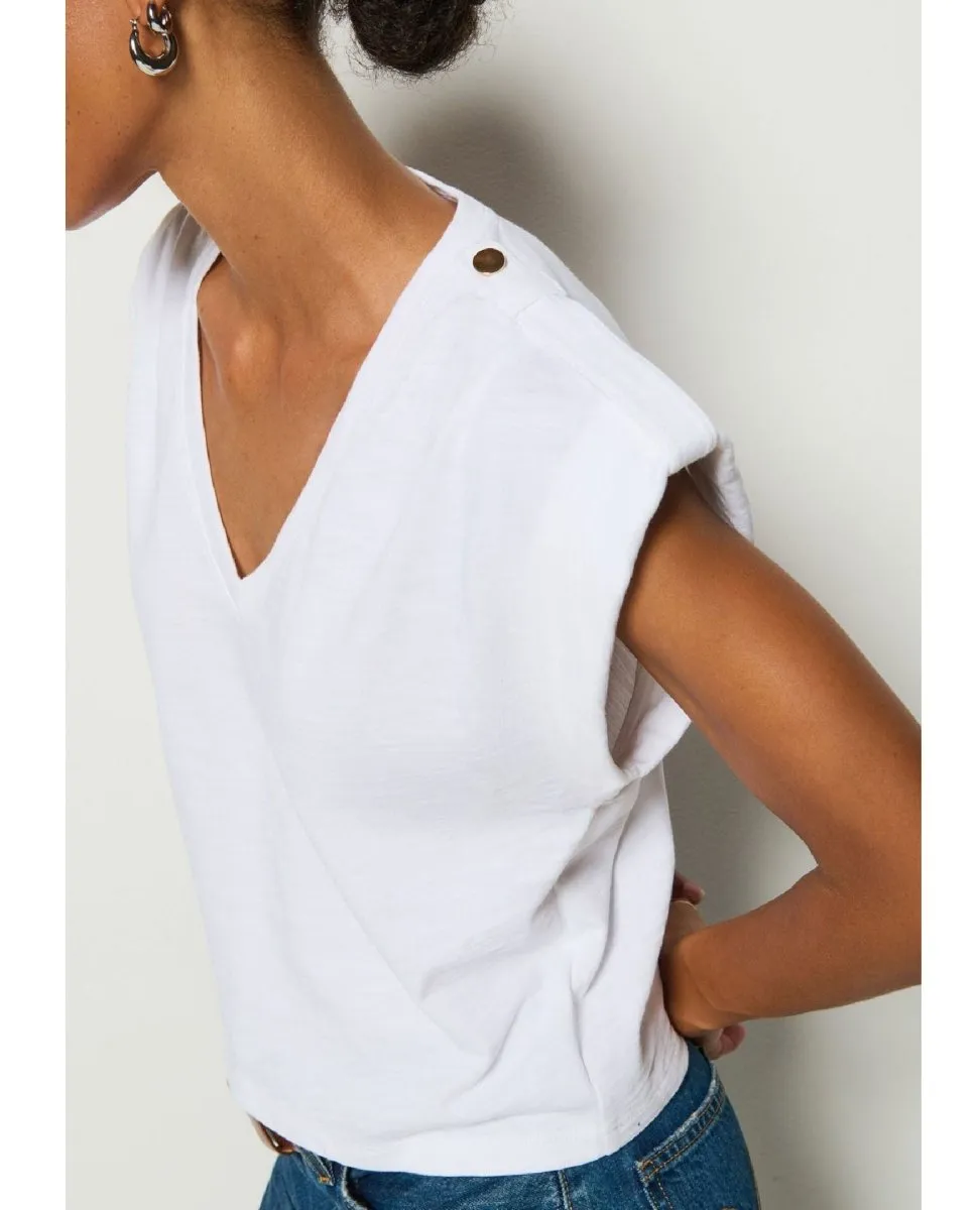 Cooper Tank Top Optic White