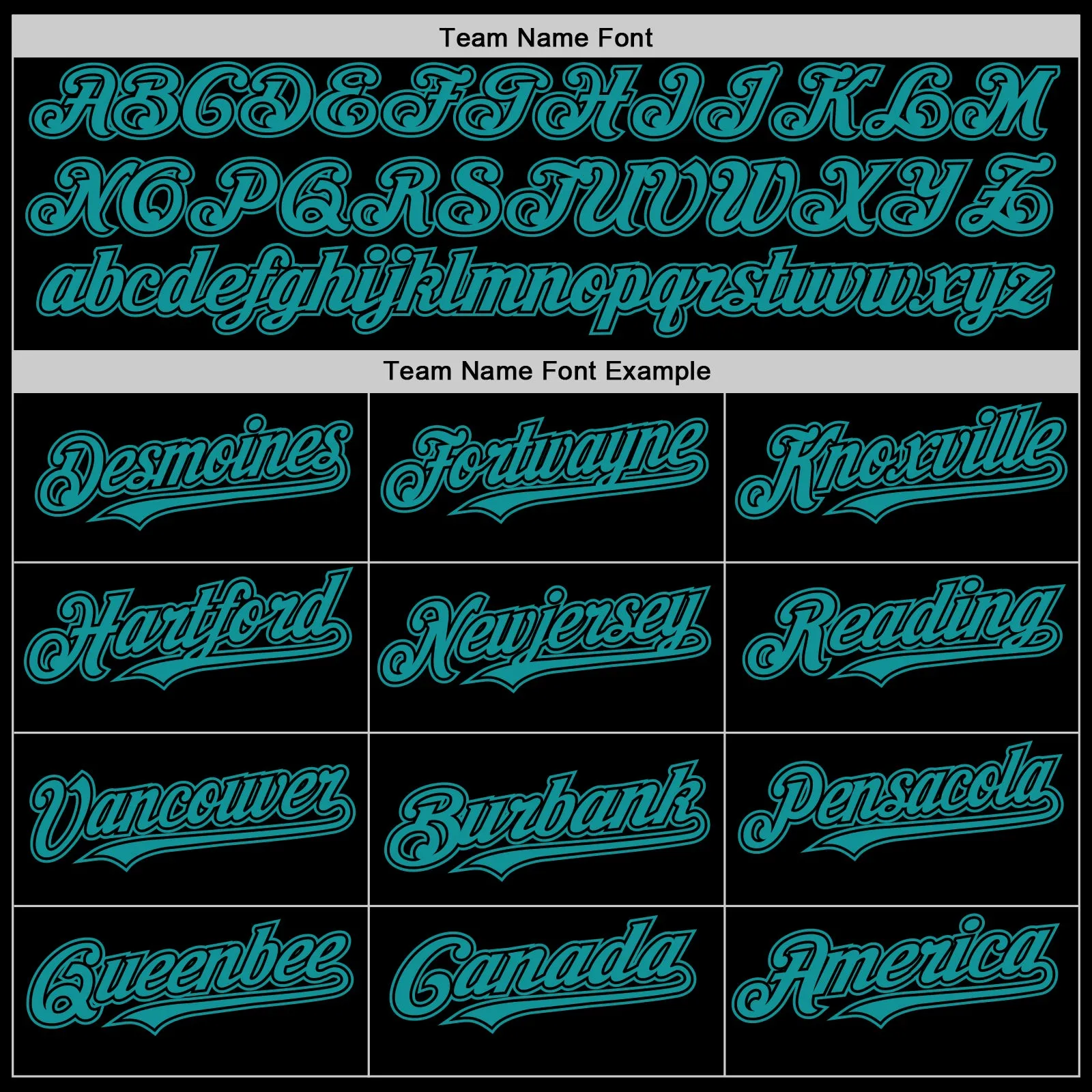Custom Black Teal Bomber Full-Snap Varsity Letterman Lapel Collar Byron Jacket