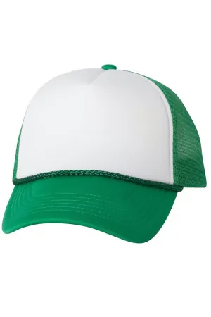 Dalmatian Dots Clover Foam Mesh Back Trucker Cap