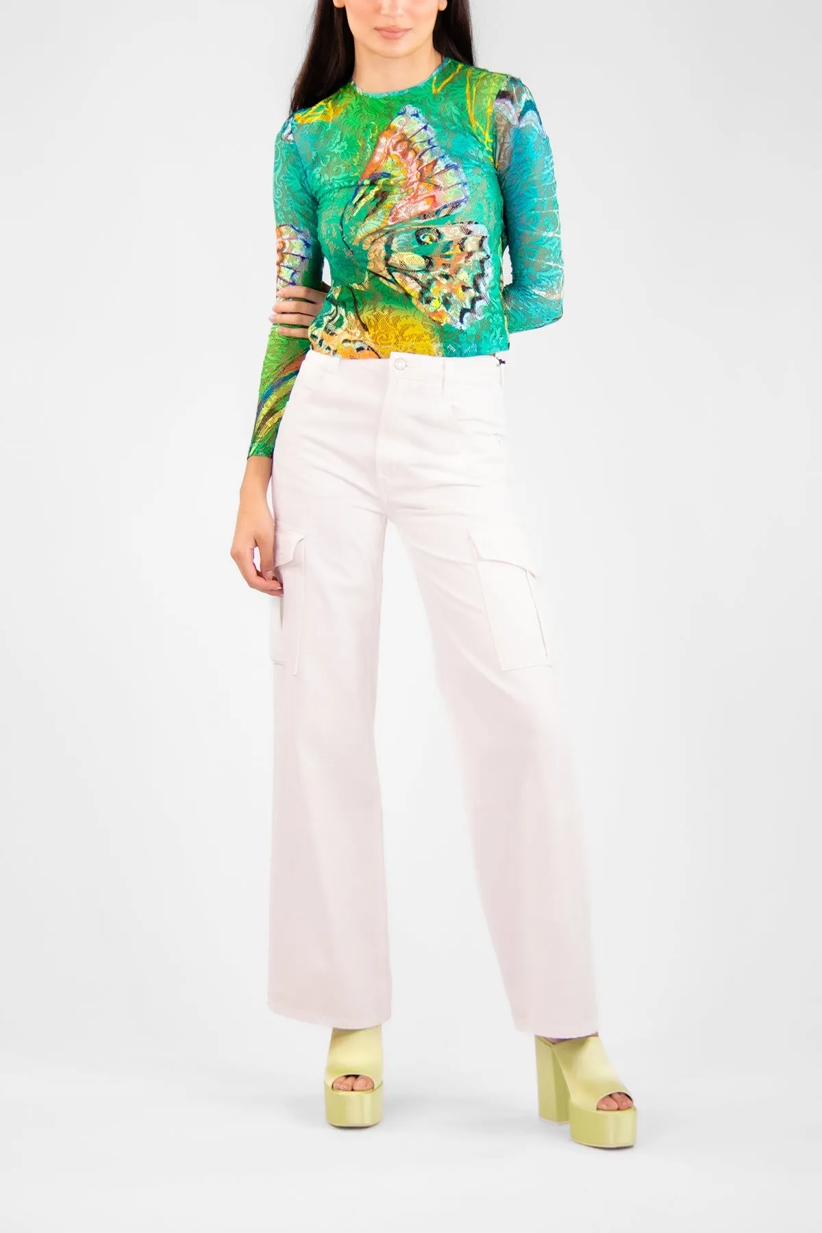 Dezol Lace Top in Multi