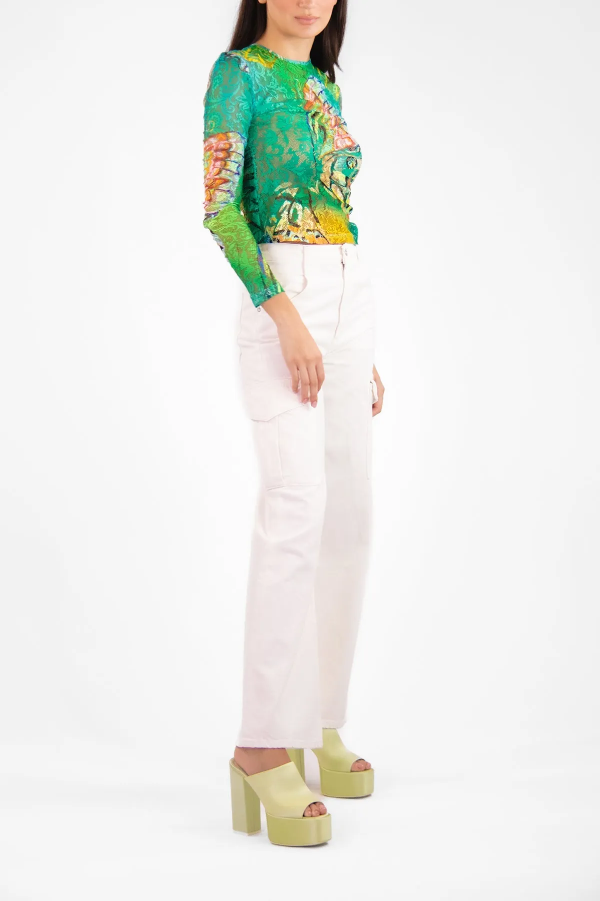 Dezol Lace Top in Multi