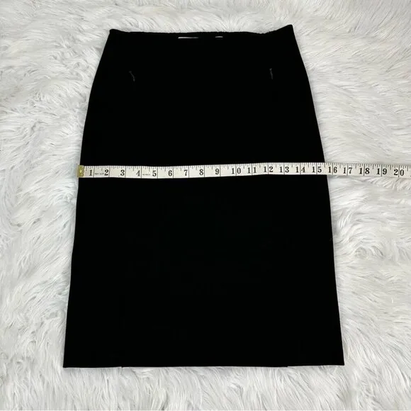 Diane Von Furstenberg Women's Black Koto Old Money Stretch Pencil Skirt 0/W26