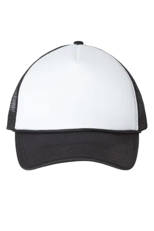 Distressed Groovy Holly Jolly Foam Mesh Back Trucker Cap