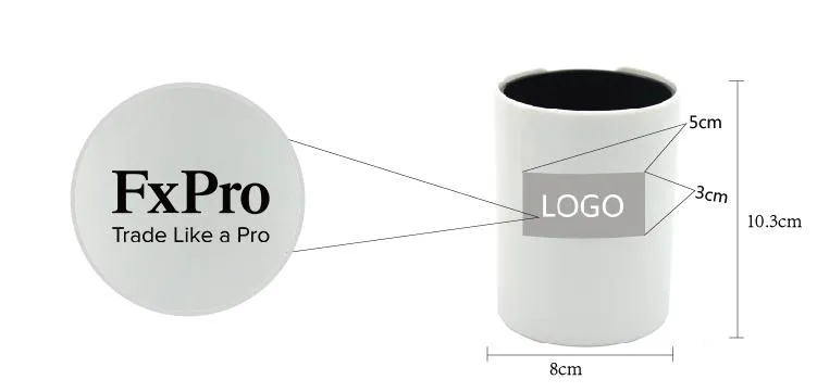 Dual-Coloured Round Business Pen Holder