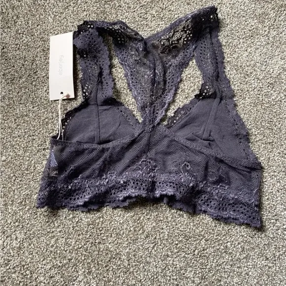 Eberjey Colette Racerback Bralette Pebble