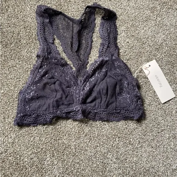 Eberjey Colette Racerback Bralette Pebble